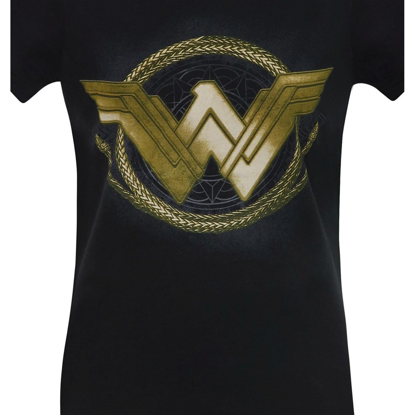Wonder Woman Movie Golden Lasso Logo Women's T-Shirt