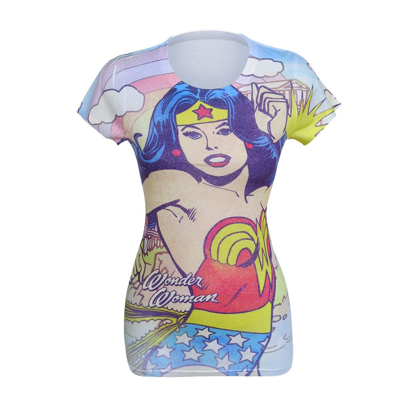 Wonder Woman Hometown Girl Sublimated Women's T-Shirt