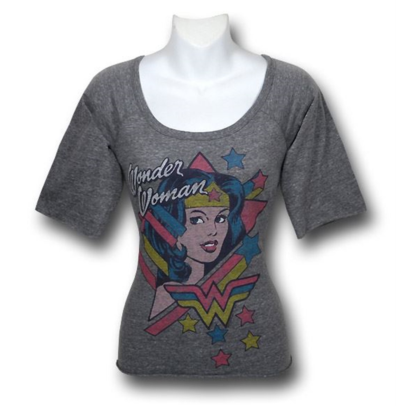 Wonder Woman Junk Food Womens Slouch T-Shirt