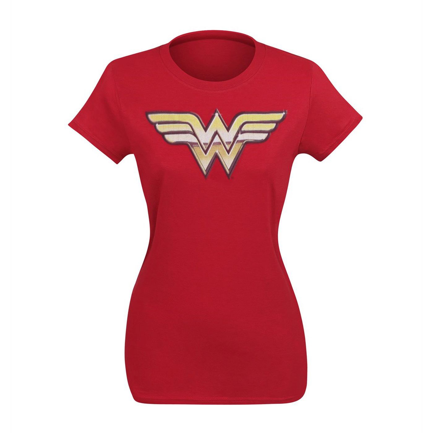 Wonder Woman Metal Symbol T-Shirt for Women