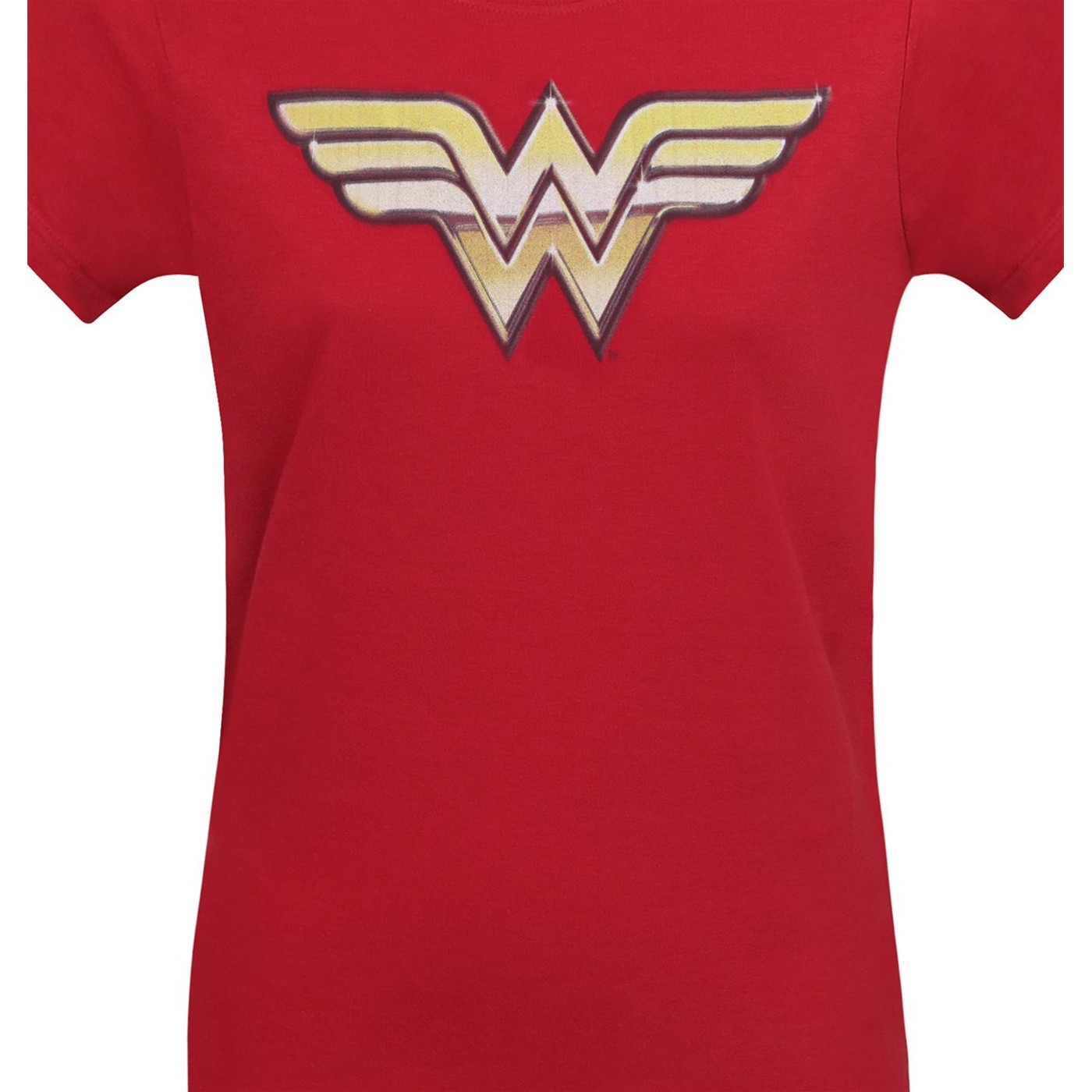 Wonder Woman Metal Symbol T-Shirt for Women