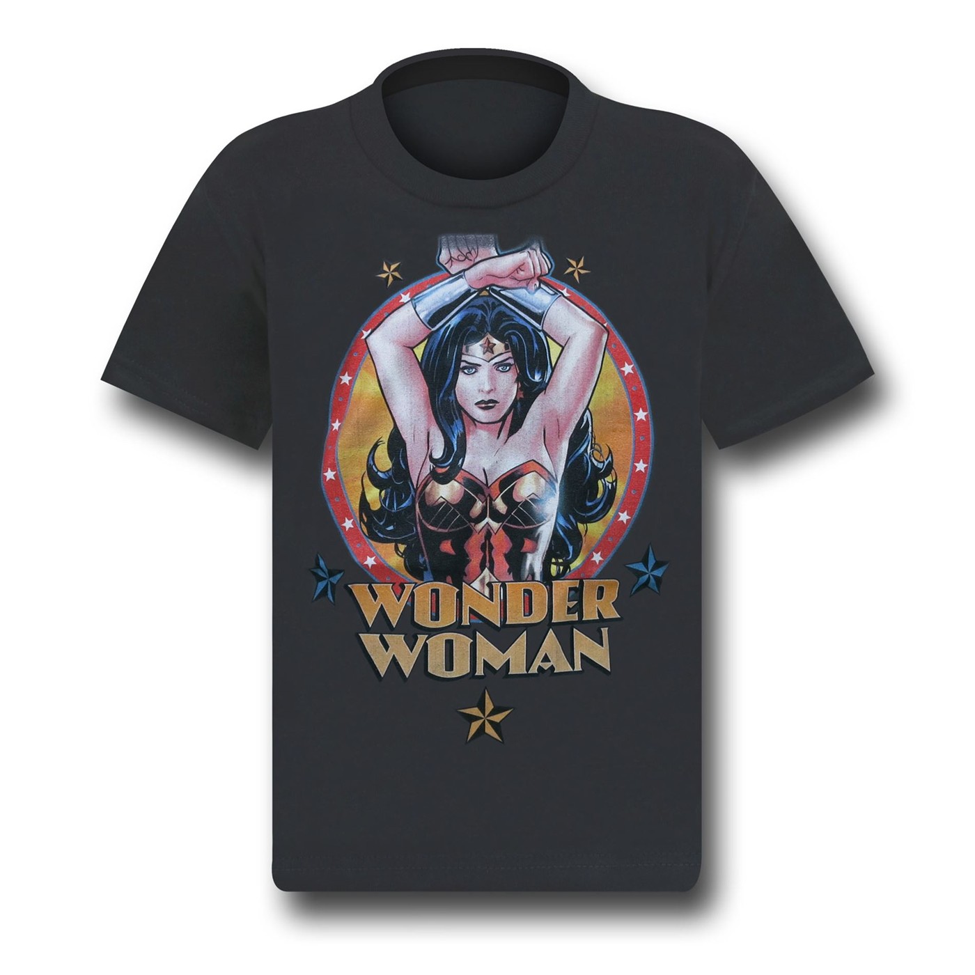 Wonder Woman Juvenile Arms Crossed T-Shirt