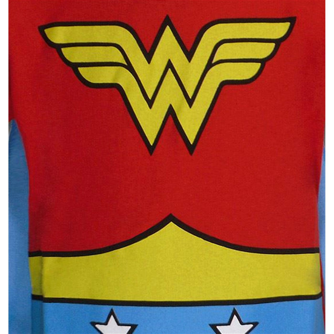 Wonder Woman Kids Costume Caped T-Shirt