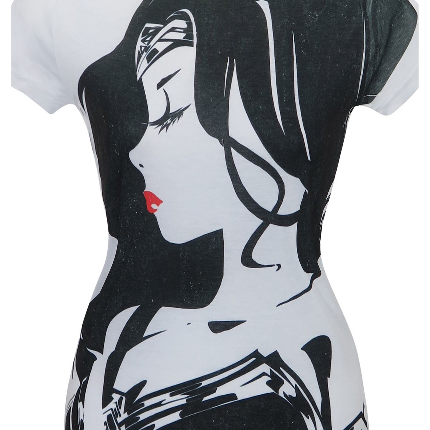 Wonder Woman Profile Sublimated Women's T-Shirt