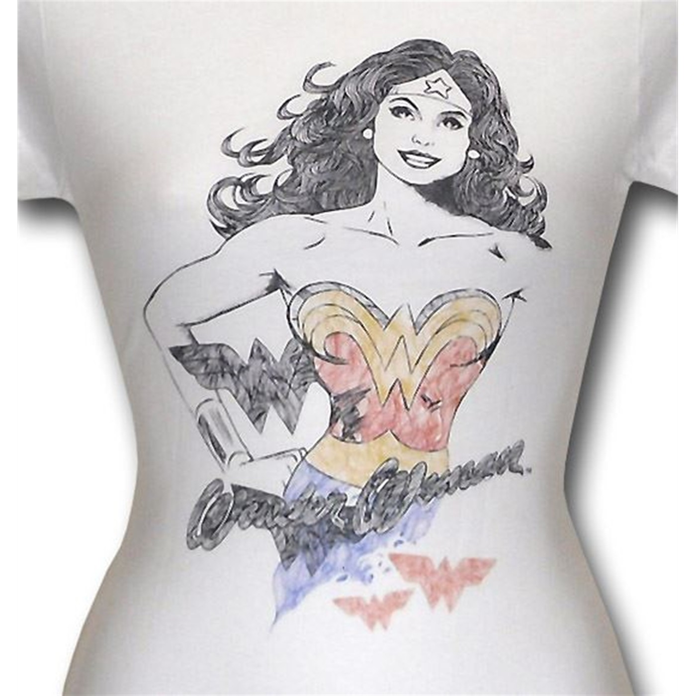 Wonder Woman Squiggles Women's T-Shirt
