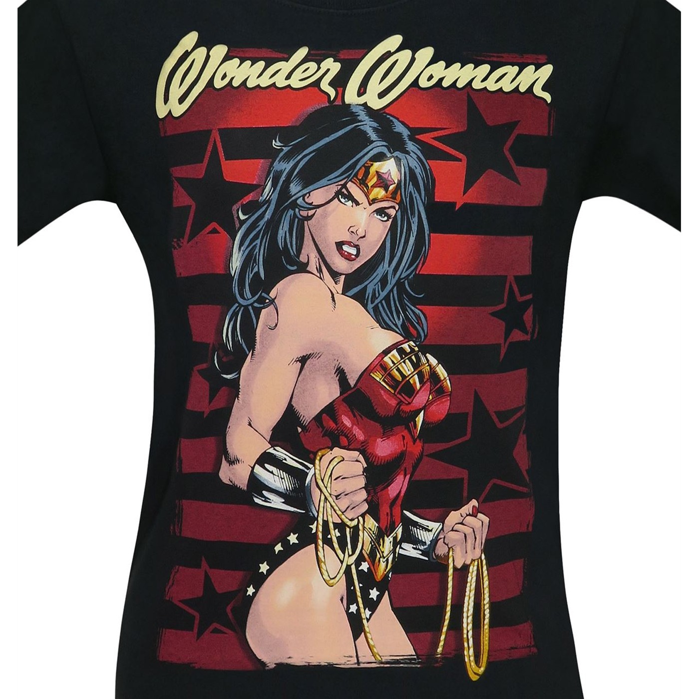 Wonder Woman Stars & Stripes Men's T-Shirt
