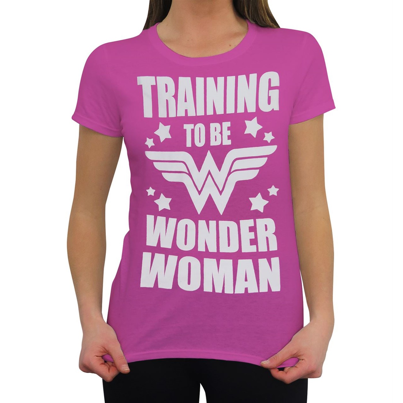 Wonder Woman Training to Be Women's T-Shirt