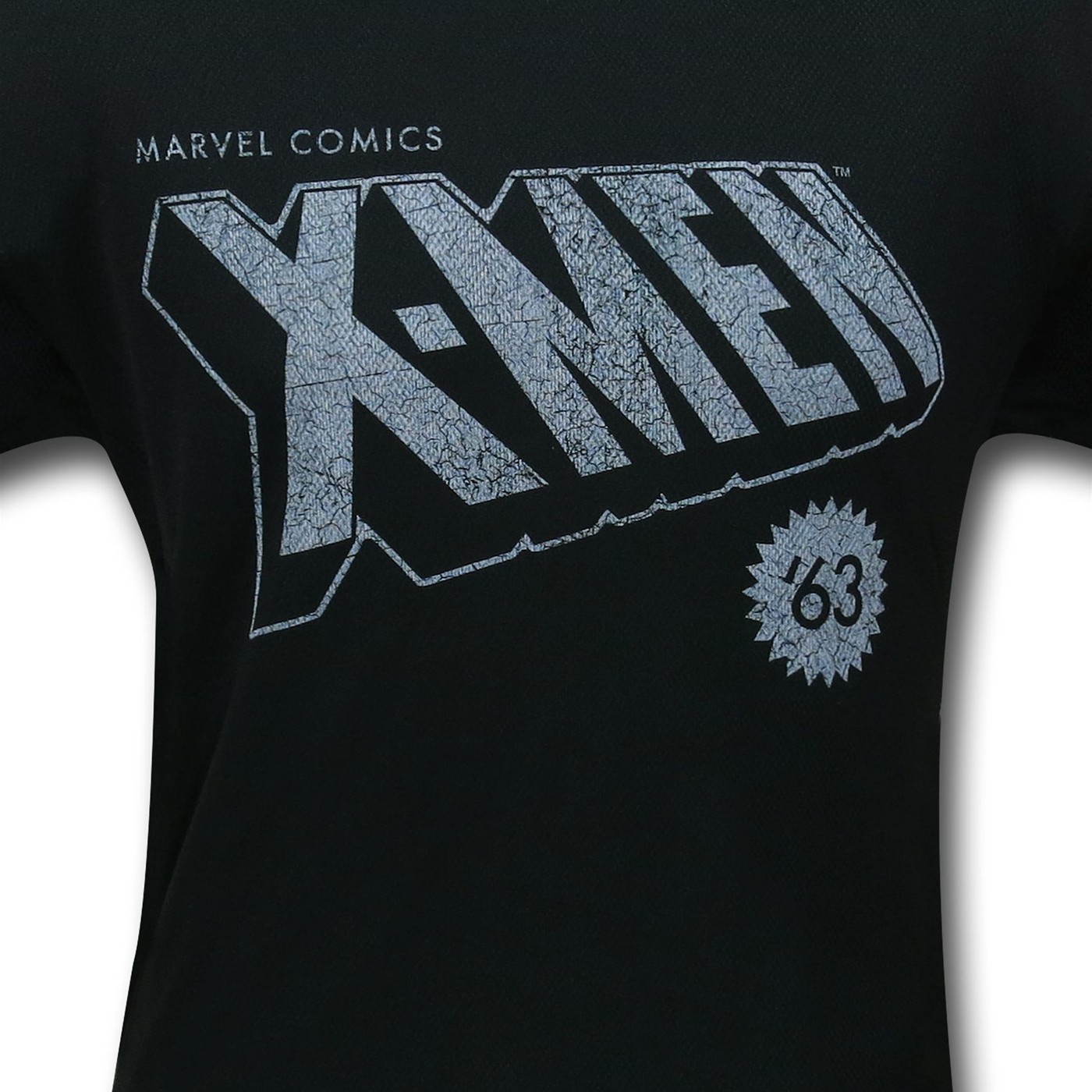 X-Men Logo Black Polymesh T-Shirt