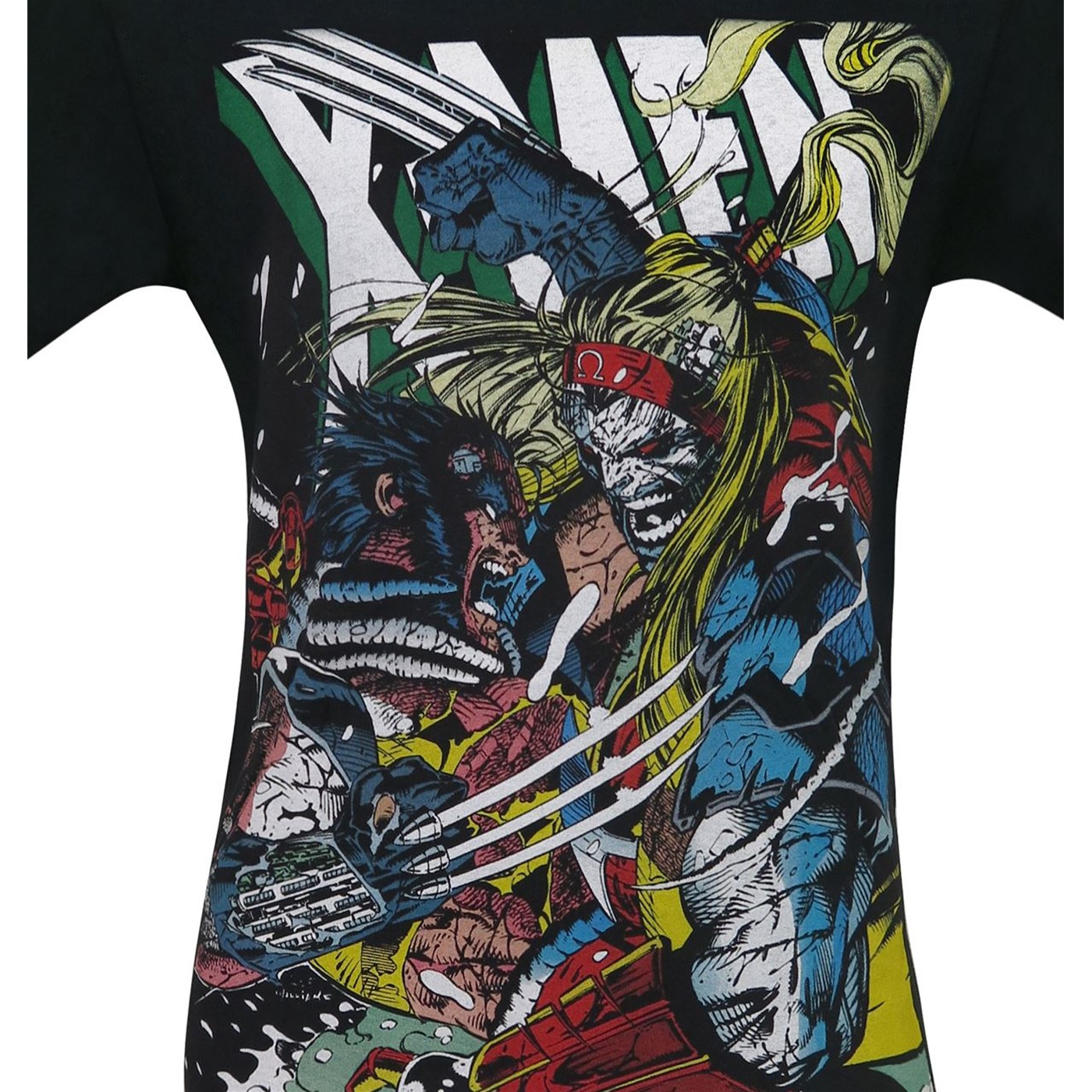 X-Men Wolverine Vs Omega Red Men's T-Shirt
