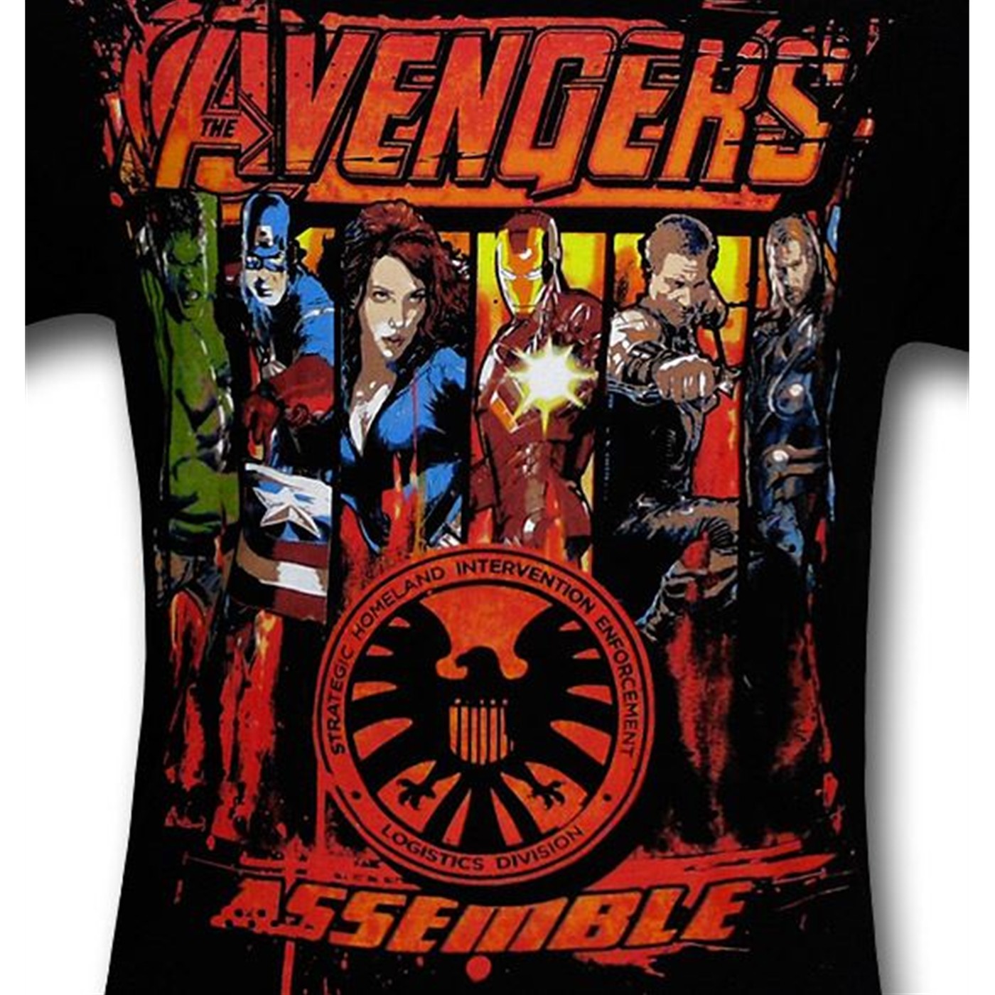 Avengers Movie Roulette Youth T-Shirt