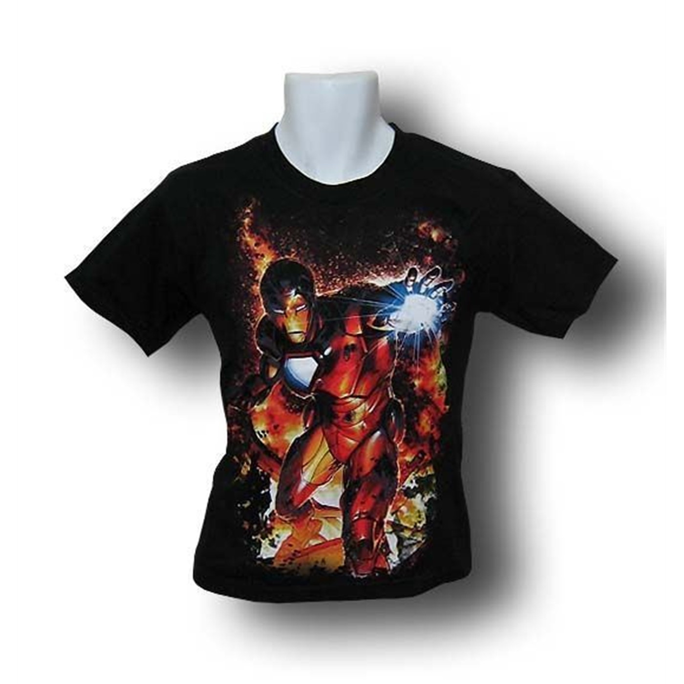 Iron Man Youth Charred T-Shirt