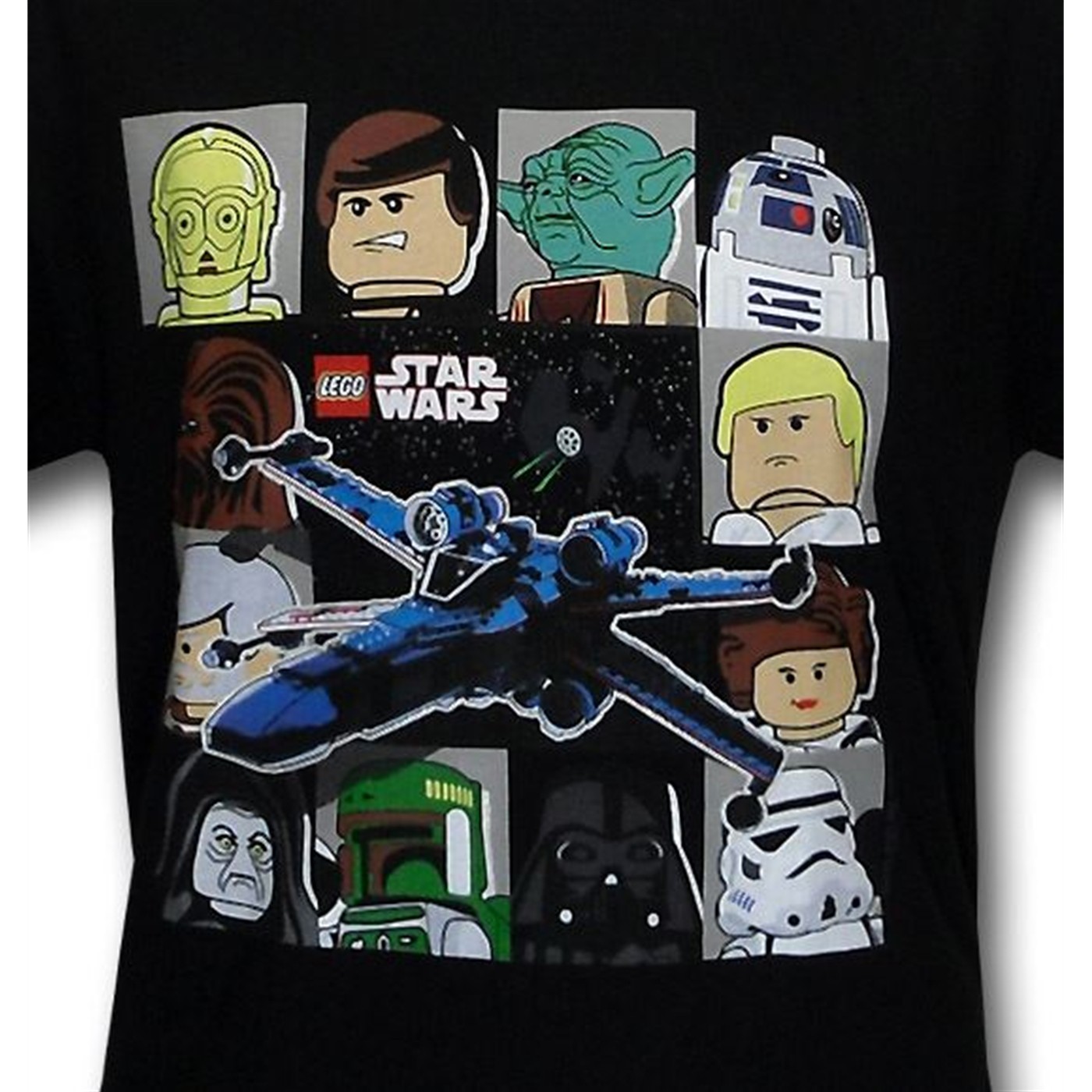 Star Wars LEGO Youth X-Wing Grid T-Shirt