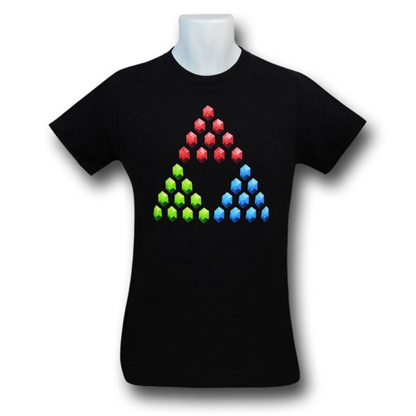 Legend of Zelda Color Triforce Symbol T-Shirt