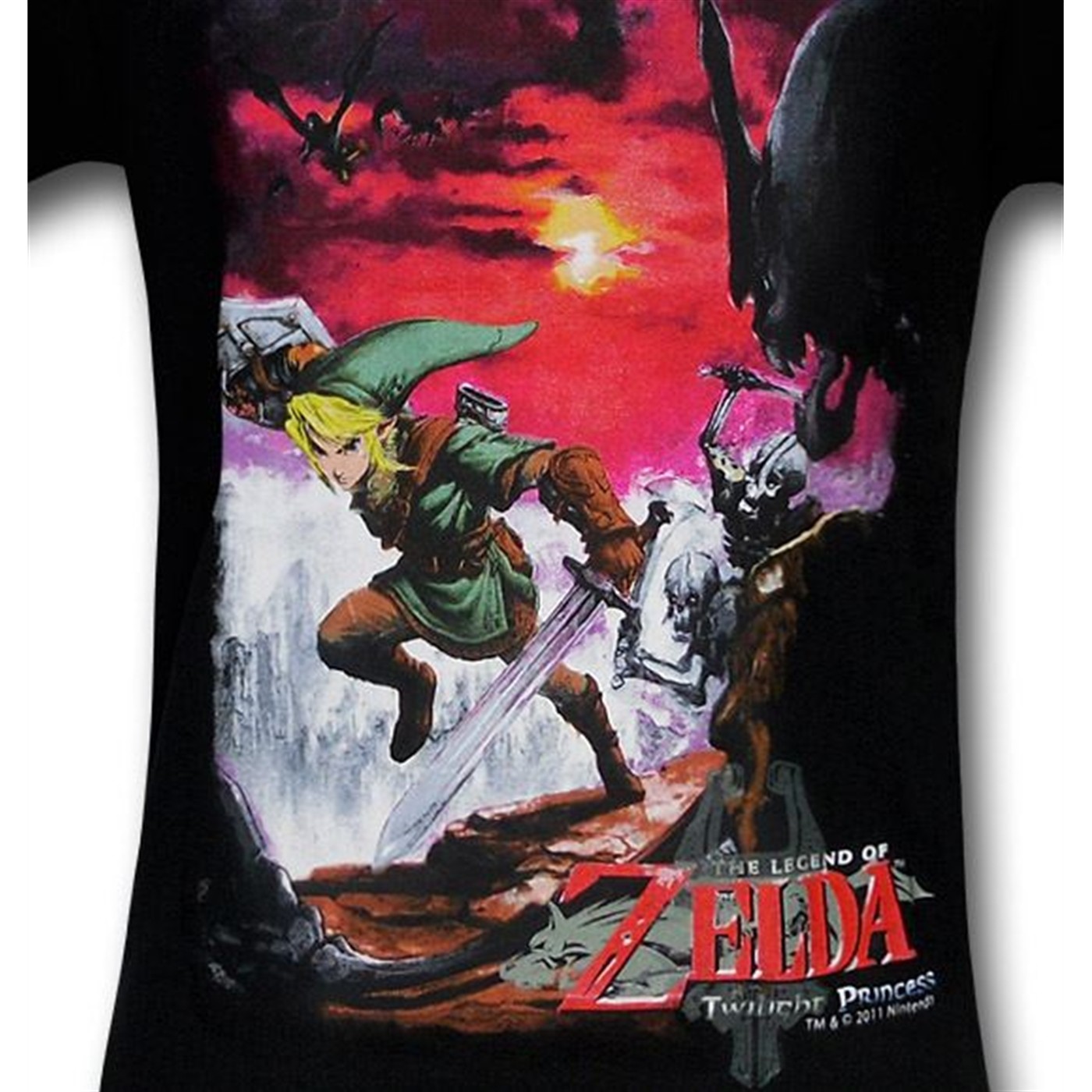 Zelda Link Sunset Challenge T-Shirt