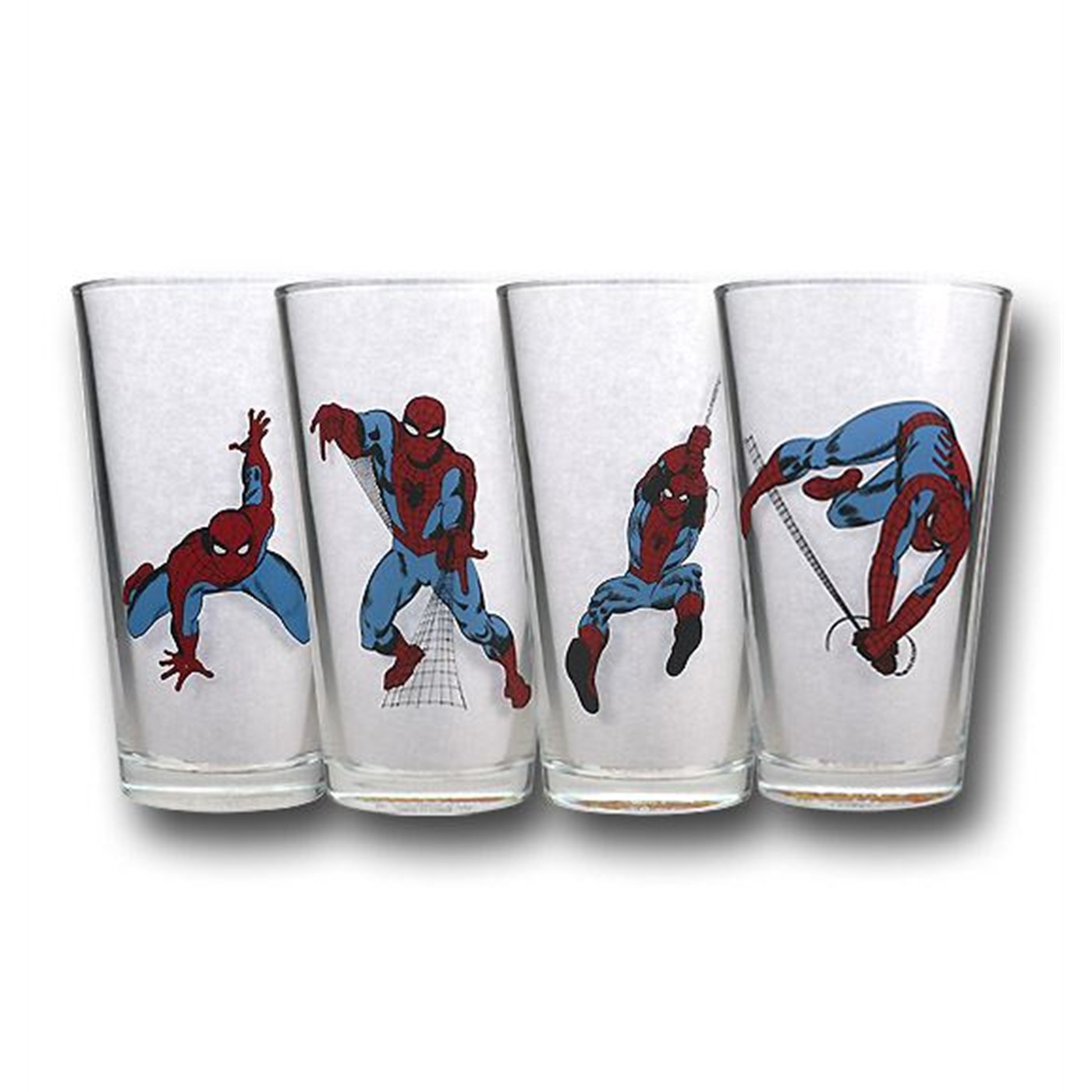 Spiderman 16oz Pint Glass Set