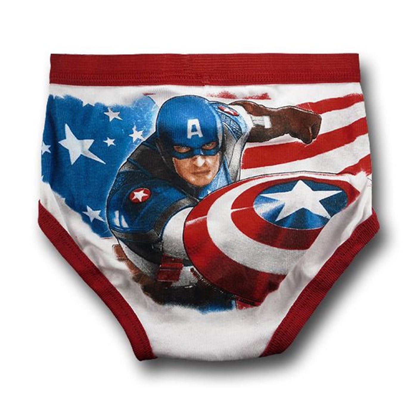 Captain America Movie Juvenile 3-Pack Underwear