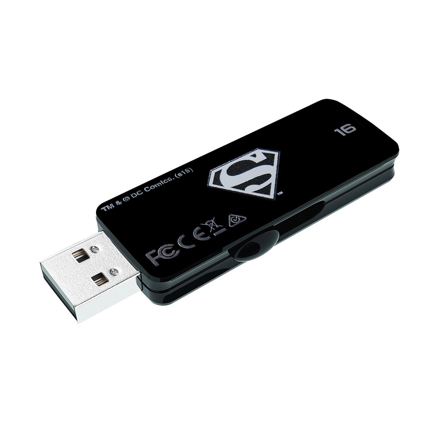 Superman Symbol & Image 16GB USB2 Drive