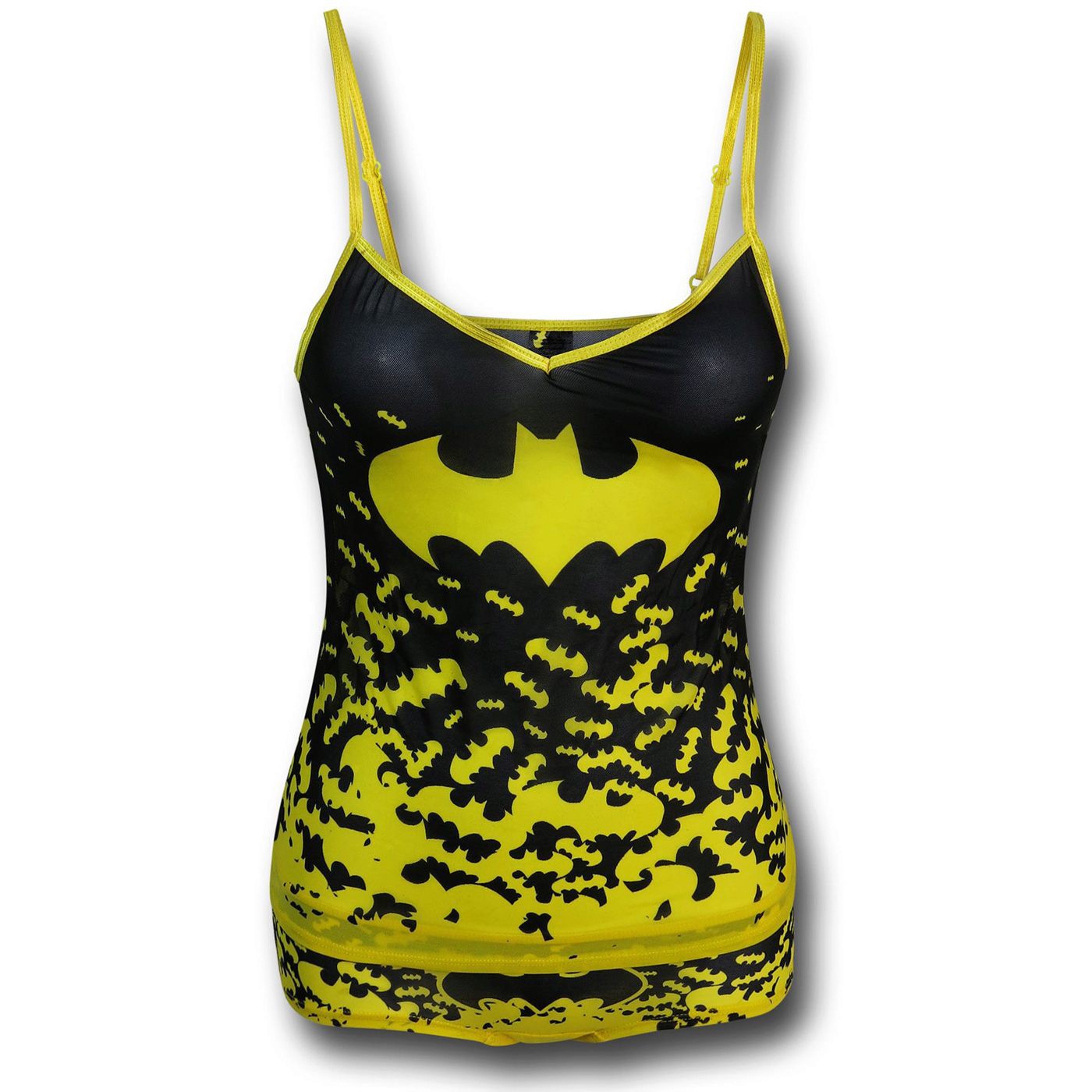 Batgirl Mesh Women's Cami & Panty Set