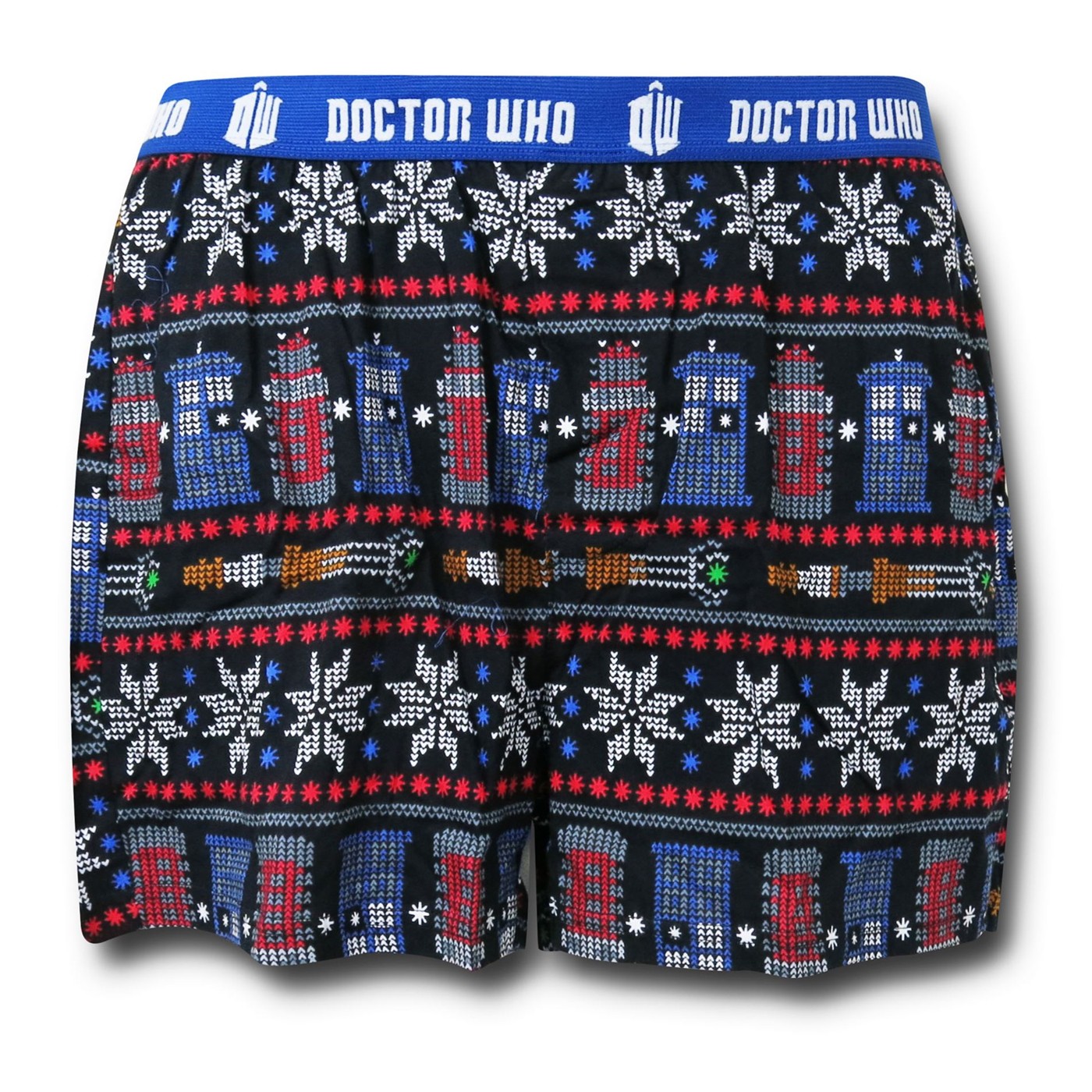 Doctor Who Pattern Boxer Shorts
