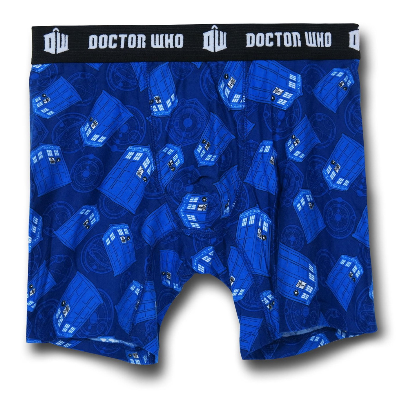 Doctor Who Blue Multi Tardis Boxer Briefs