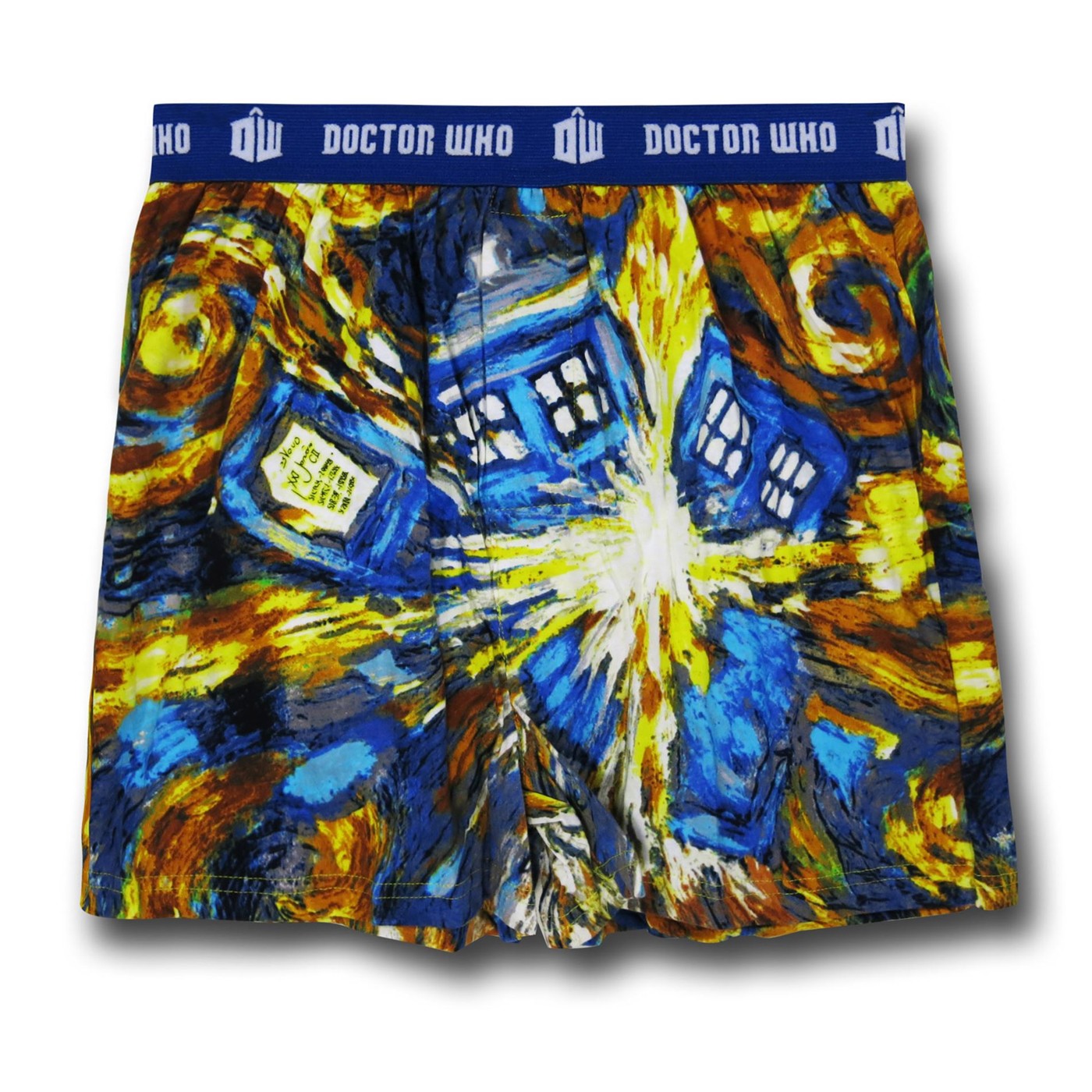 Doctor Who Van Gogh Boxer Shorts
