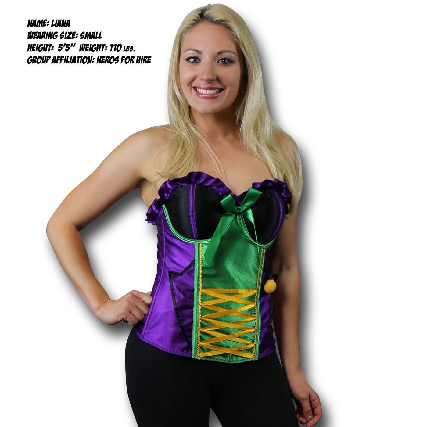 Joker Costume Corset