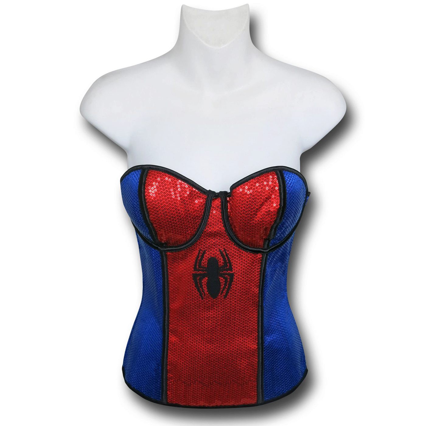 Spider-Girl Costume Sequin Corset