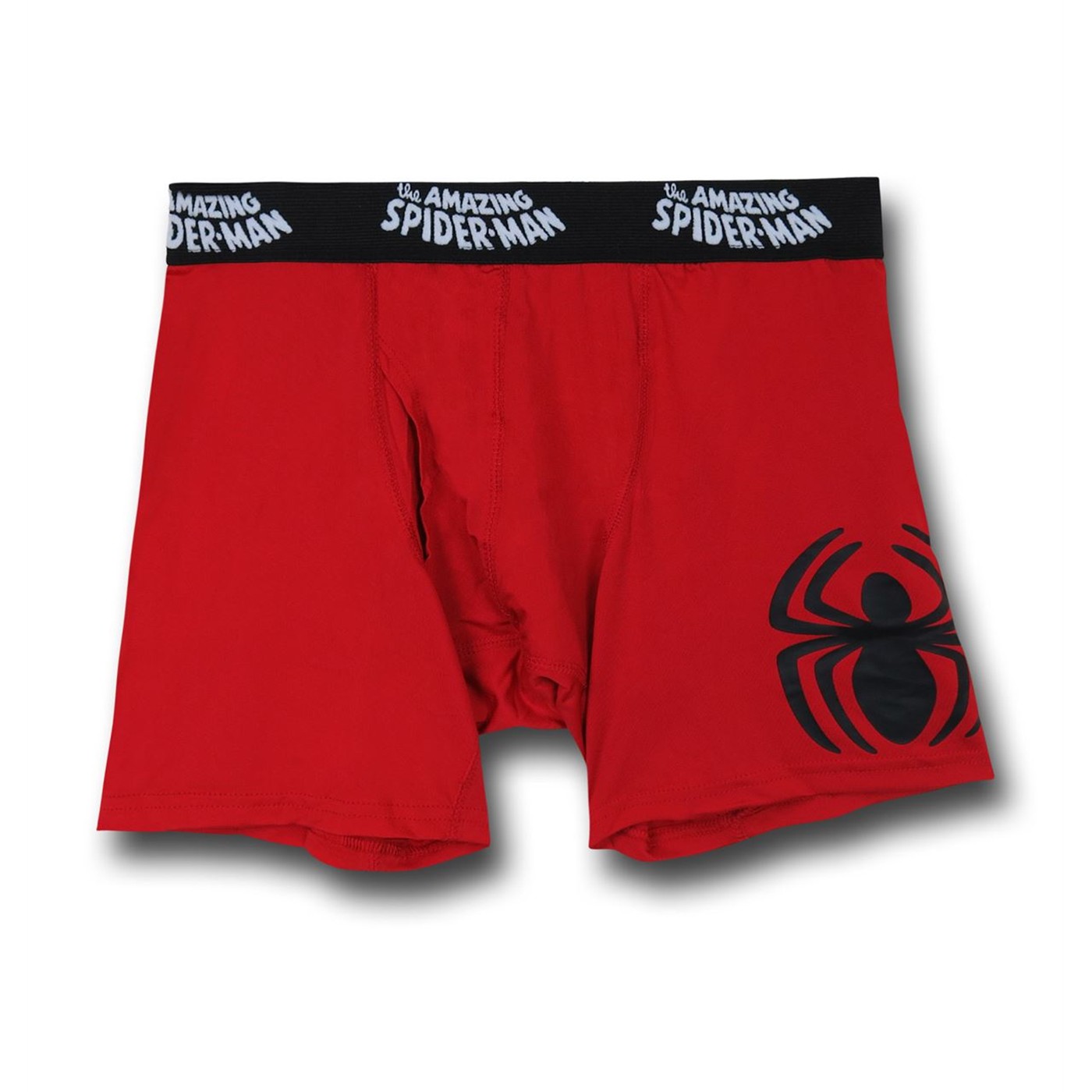 Spiderman Symbol Red Boxer Briefs