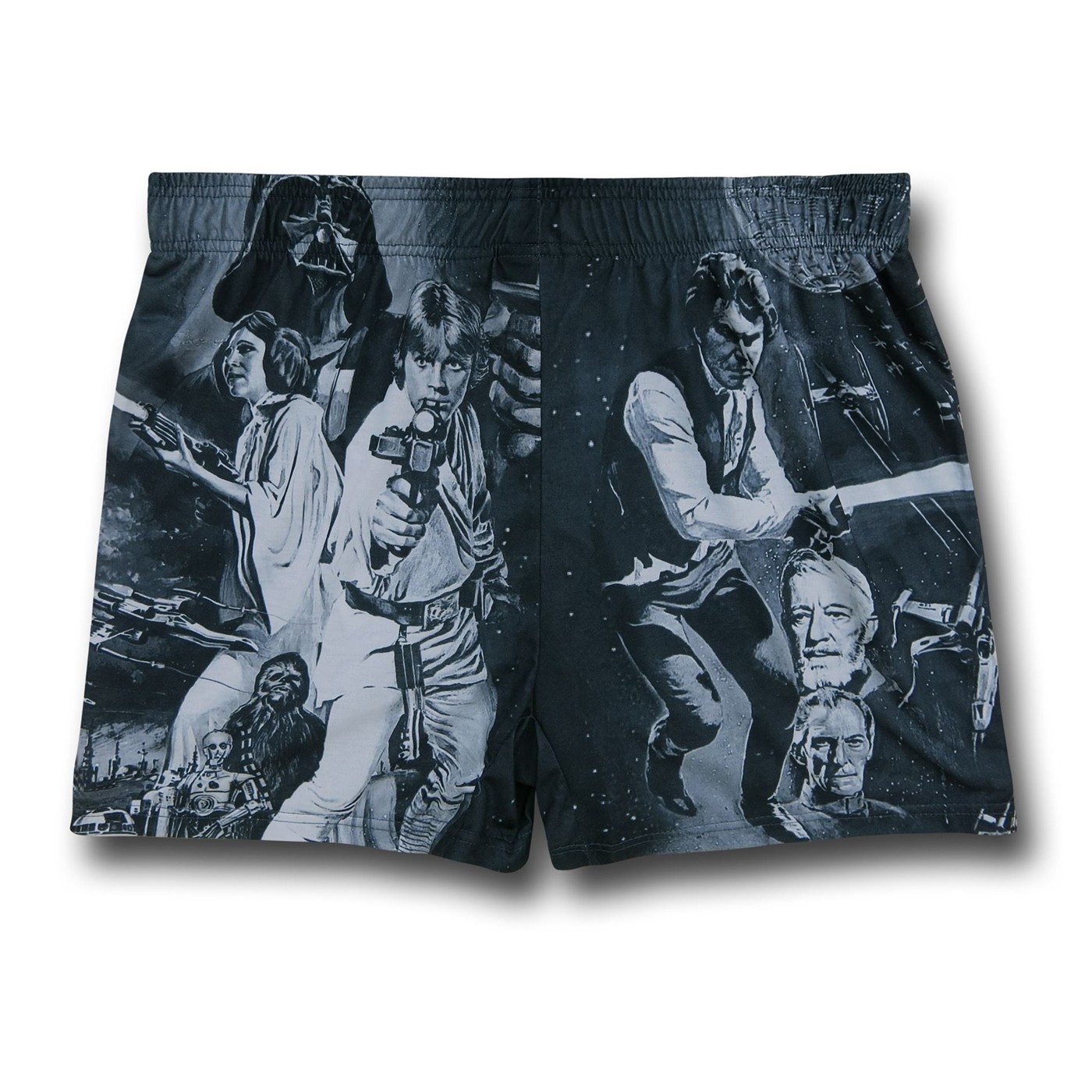 Star Wars Black and White Poster Boxer Shorts
