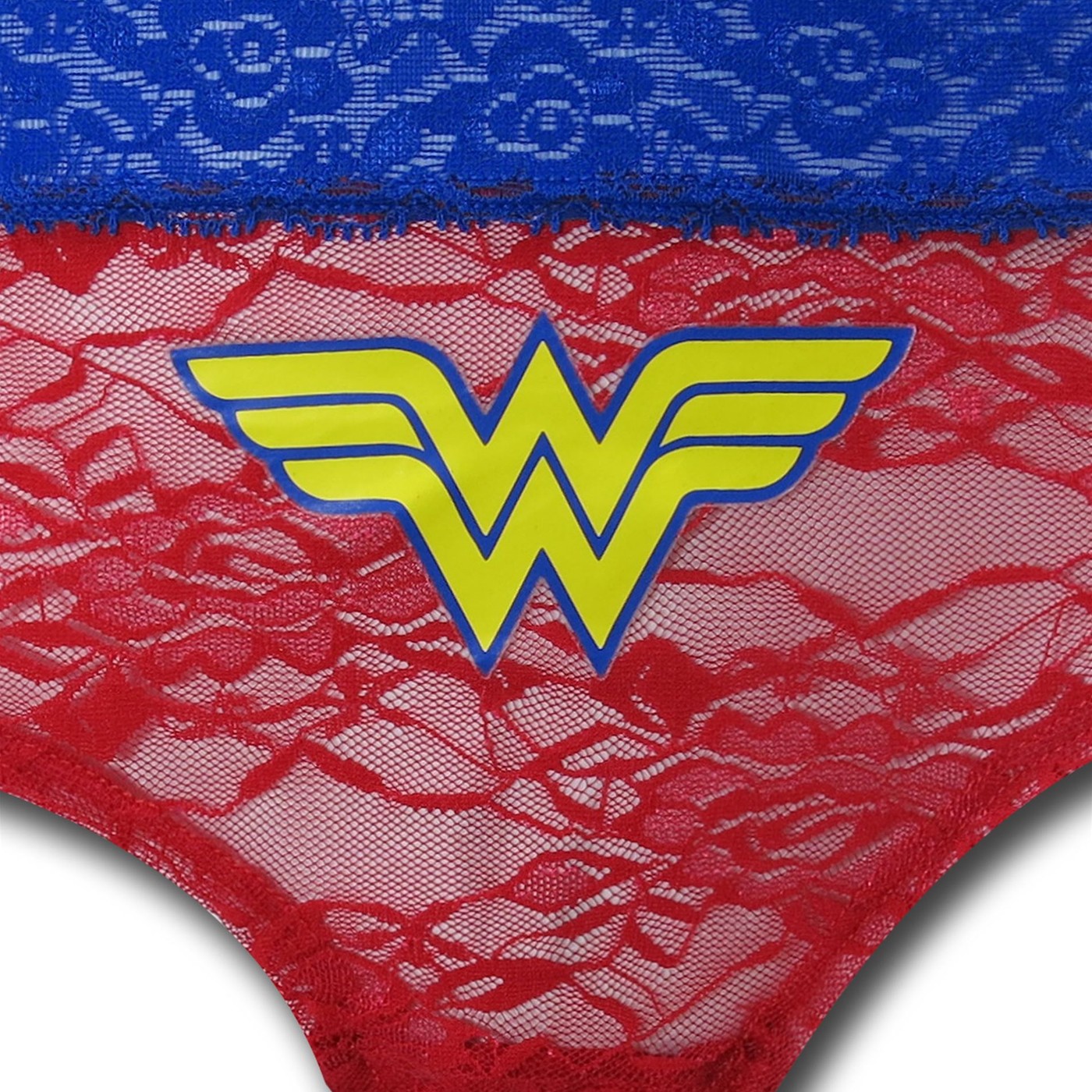 Wonder Woman Women's Lace Hipster Panty