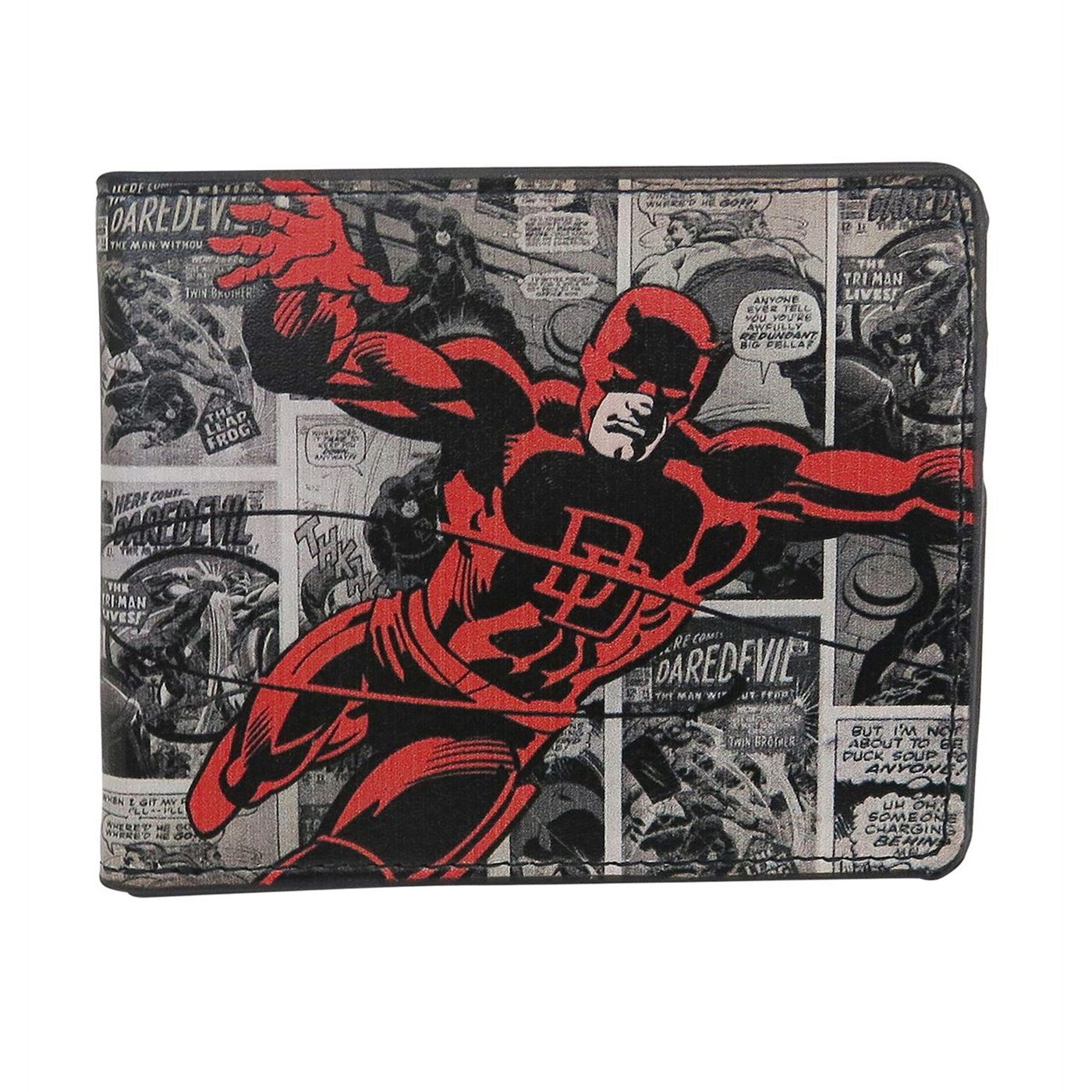 Daredevil Comic Panels Men's Bi-Fold Wallet