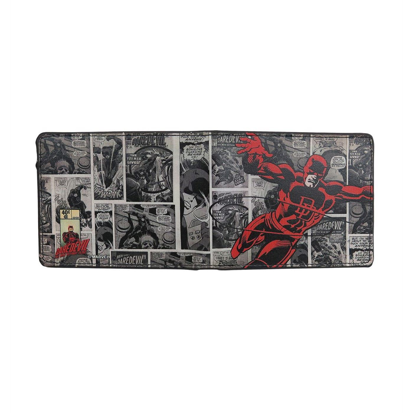 Daredevil Comic Panels Men's Bi-Fold Wallet