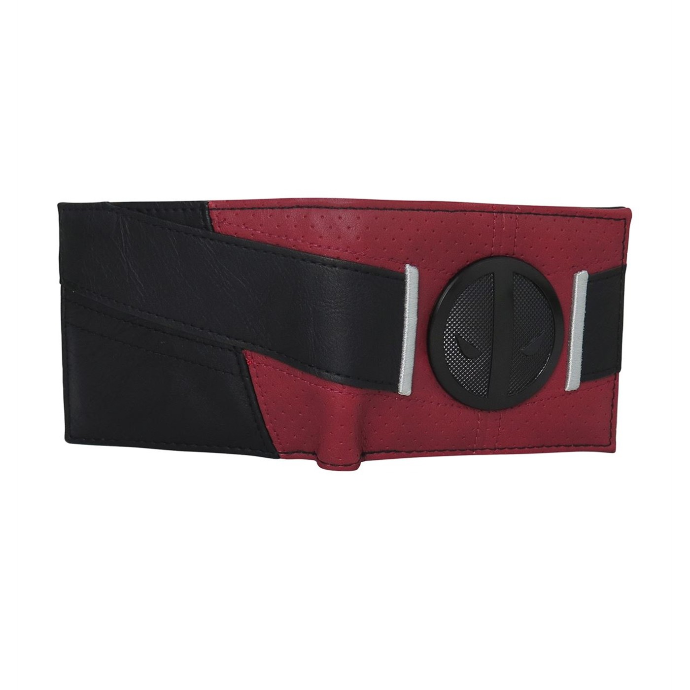 Deadpool Black Badge Costume Men's Bi-Fold Wallet