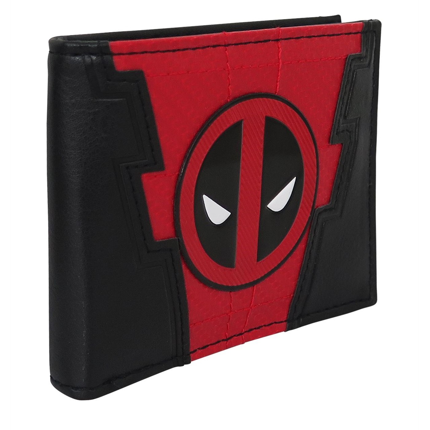Deadpool Chrome Weld Patch Men's Bi-Fold Wallet