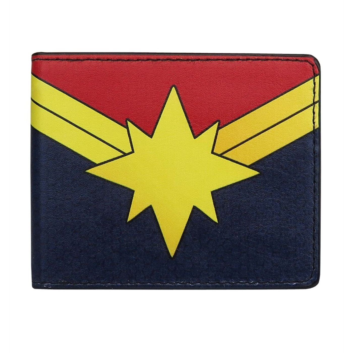 Captain Marvel Logo Bi-Fold Wallet