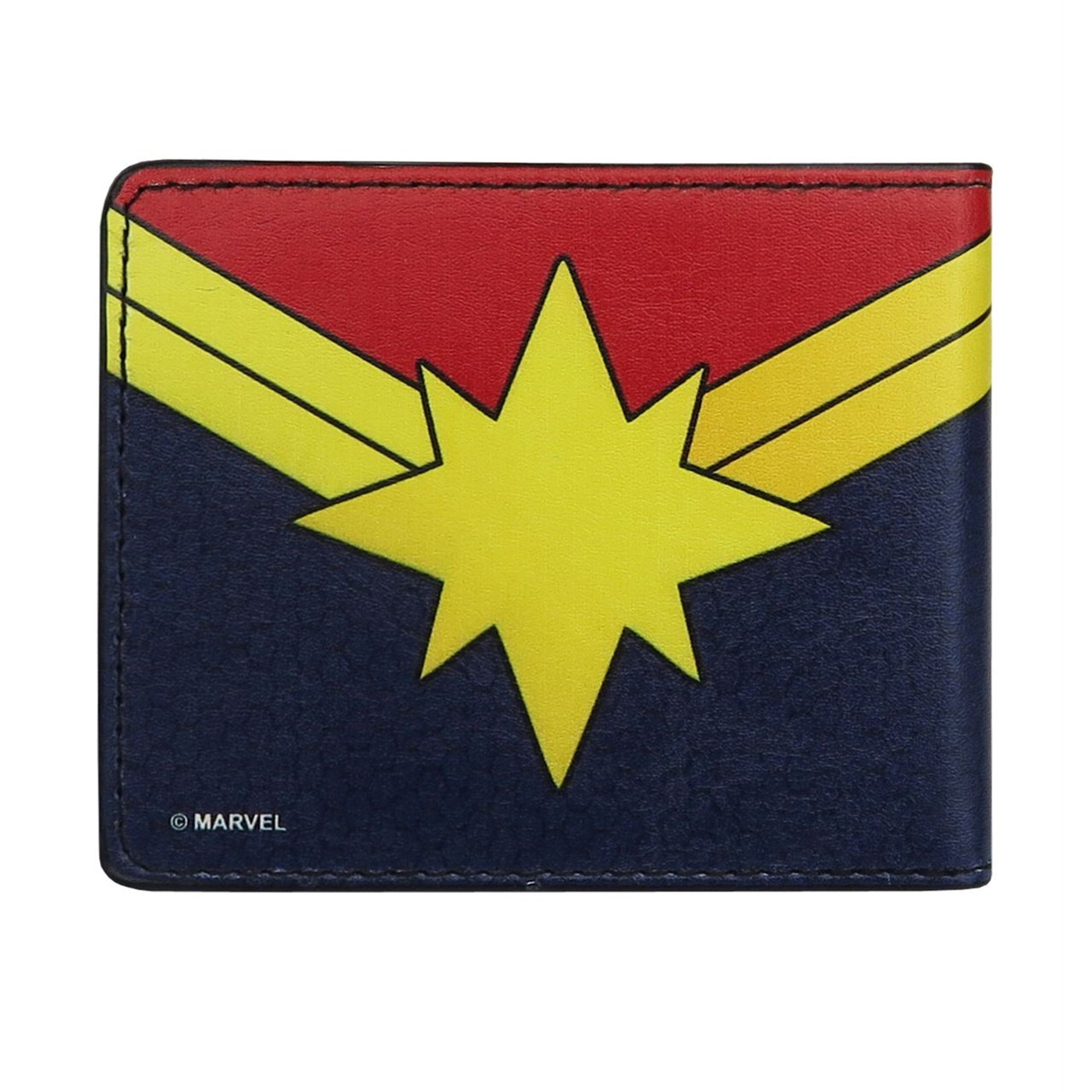 Captain Marvel Logo Bi-Fold Wallet