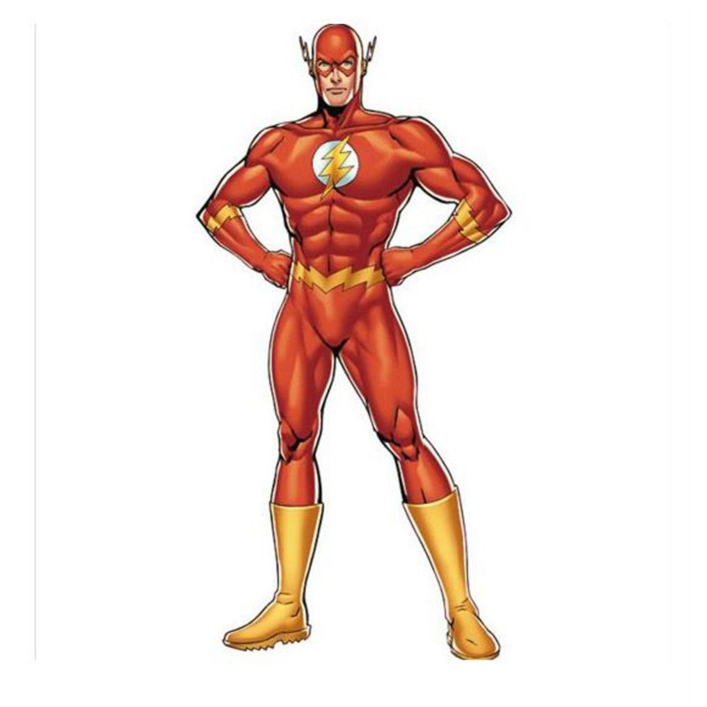 Flash Standing Life Size Wall Decal
