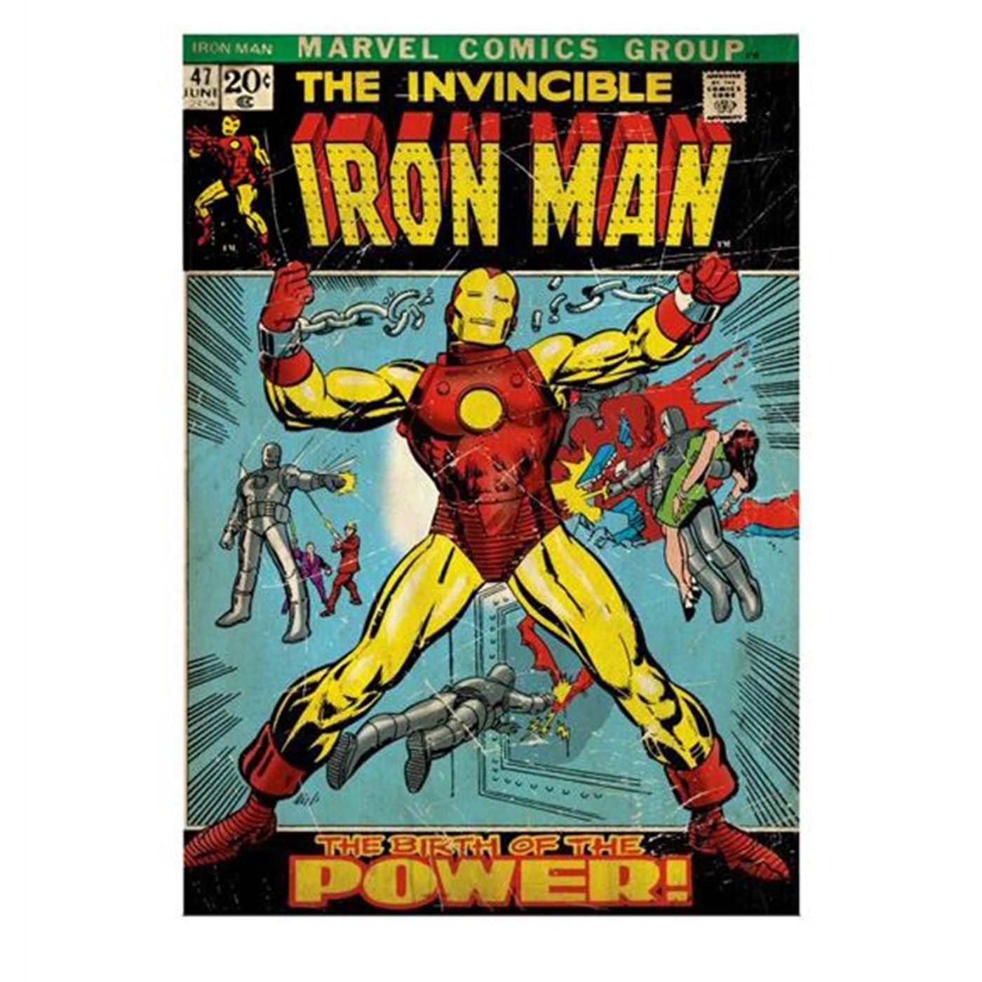 Iron Man Issue 47 Junior Wall Decal