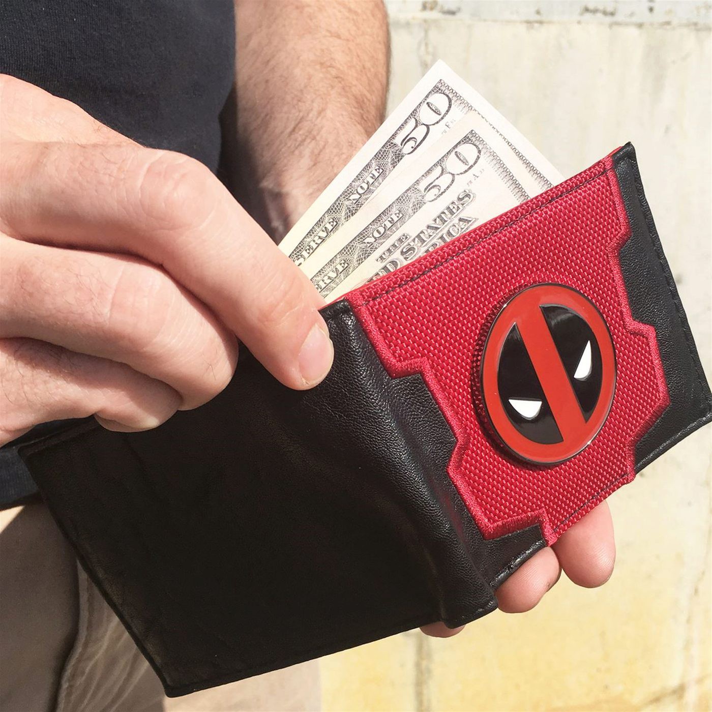 Deadpool Suit-Up Men's Bi-Fold Wallet