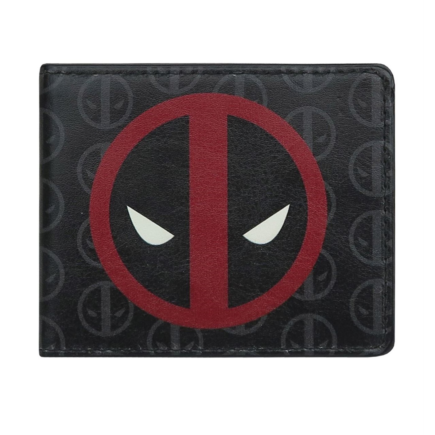 Deadpool Symbols All-Over Print Bi-Fold Wallet