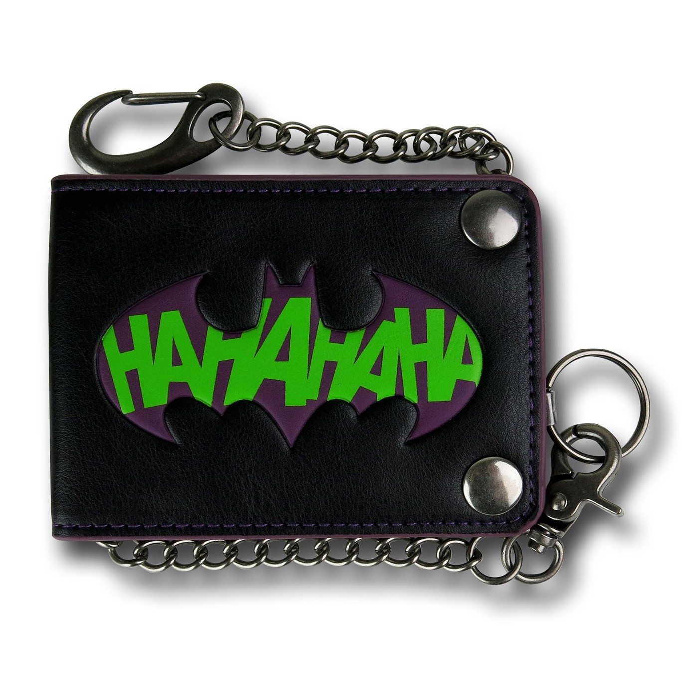 Batman Joker Snap Chain Wallet
