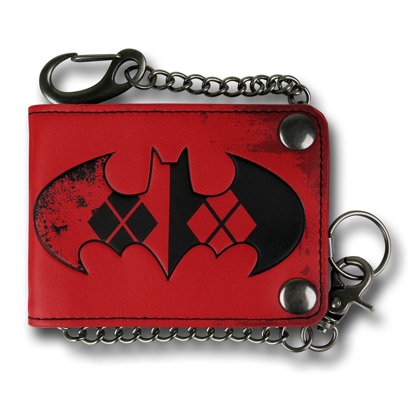 Batman Harley Quinn Snap Chain Wallet