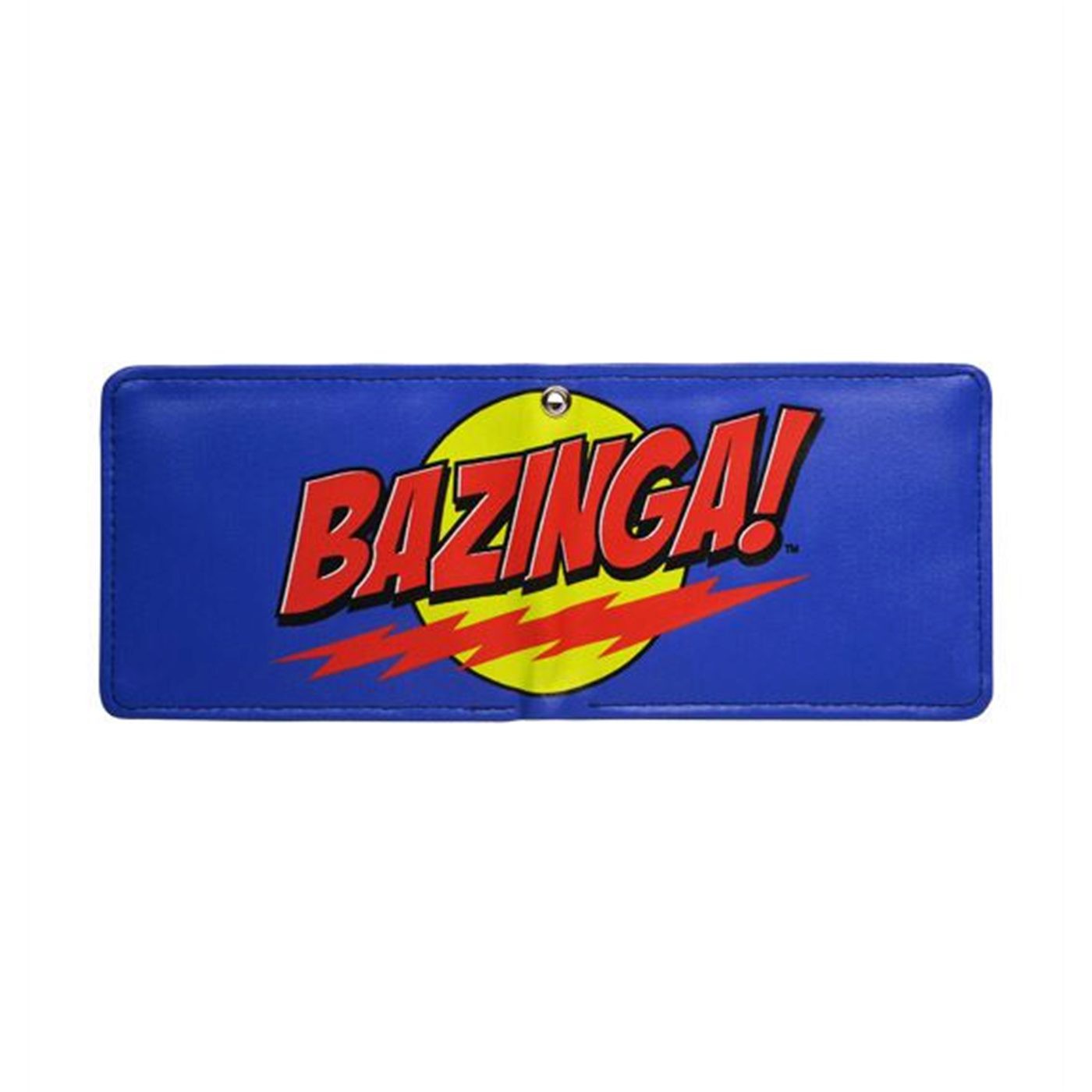 Big Bang Theory Bazinga Blue Bi-Fold Wallet