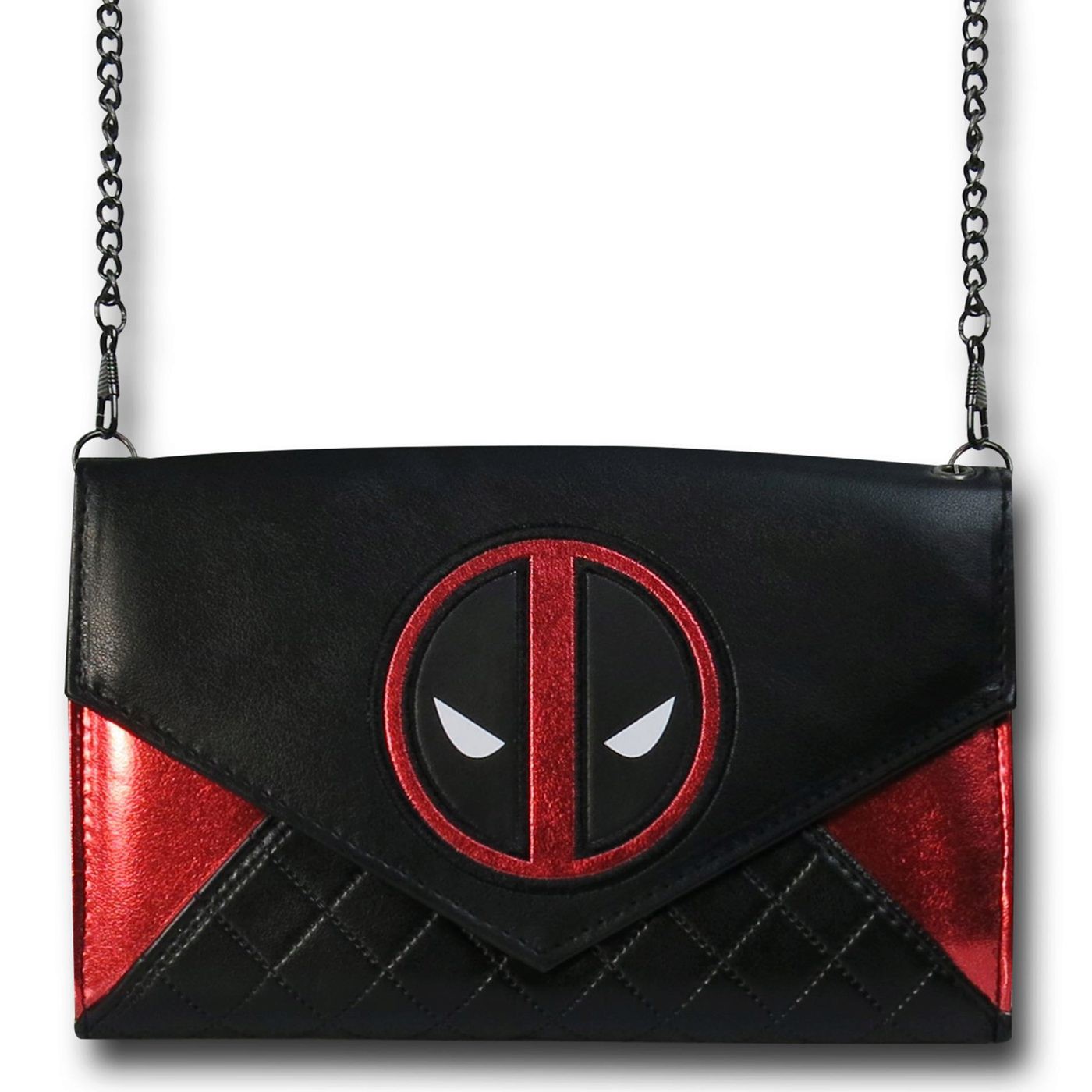 Deadpool Envelope Wallet with Chain