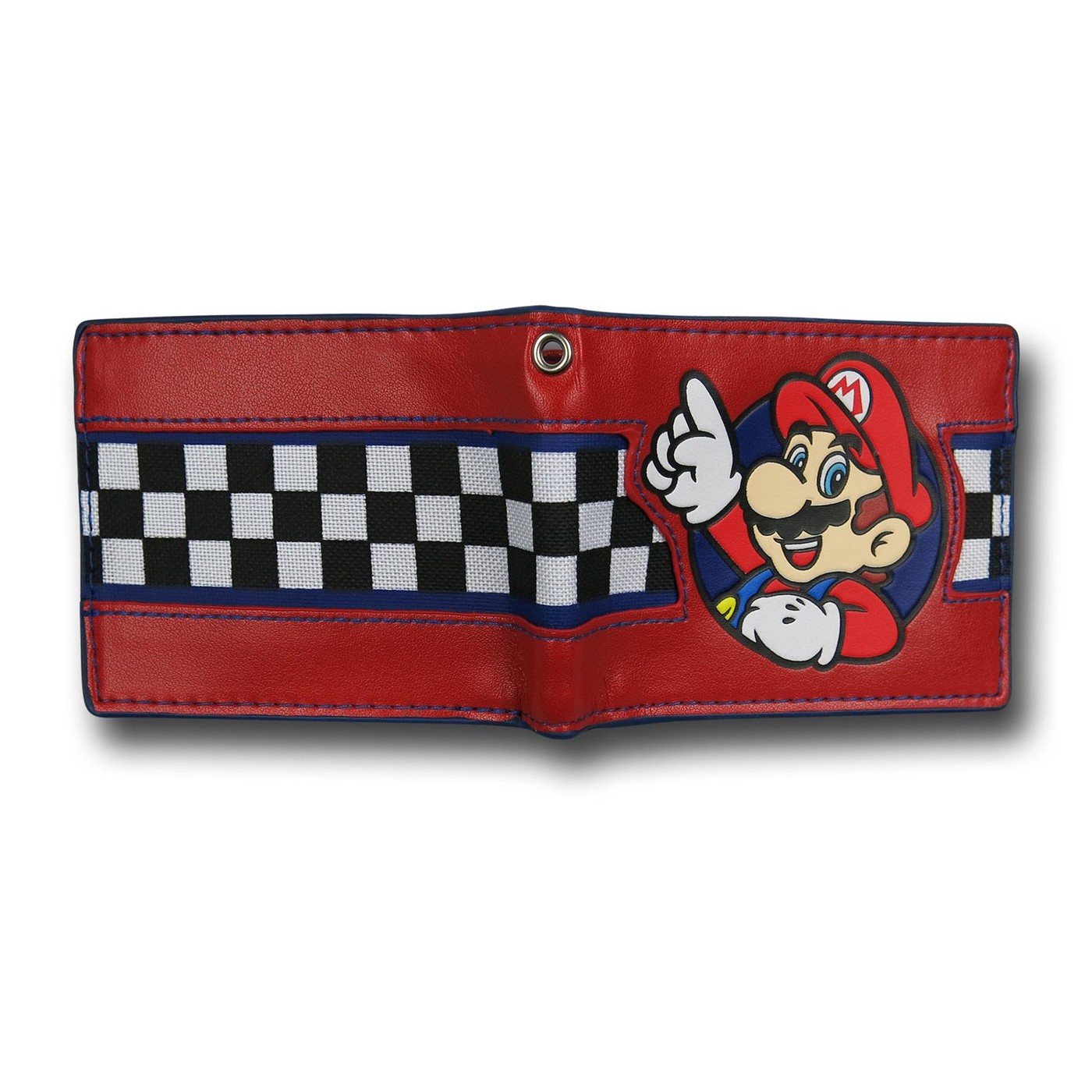 Mario Checker Bi-Fold Wallet