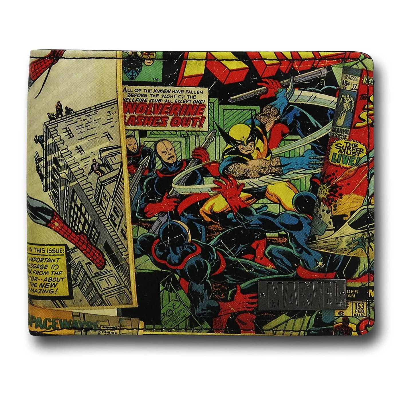 Marvel Classic Cover Mosaic Wallet
