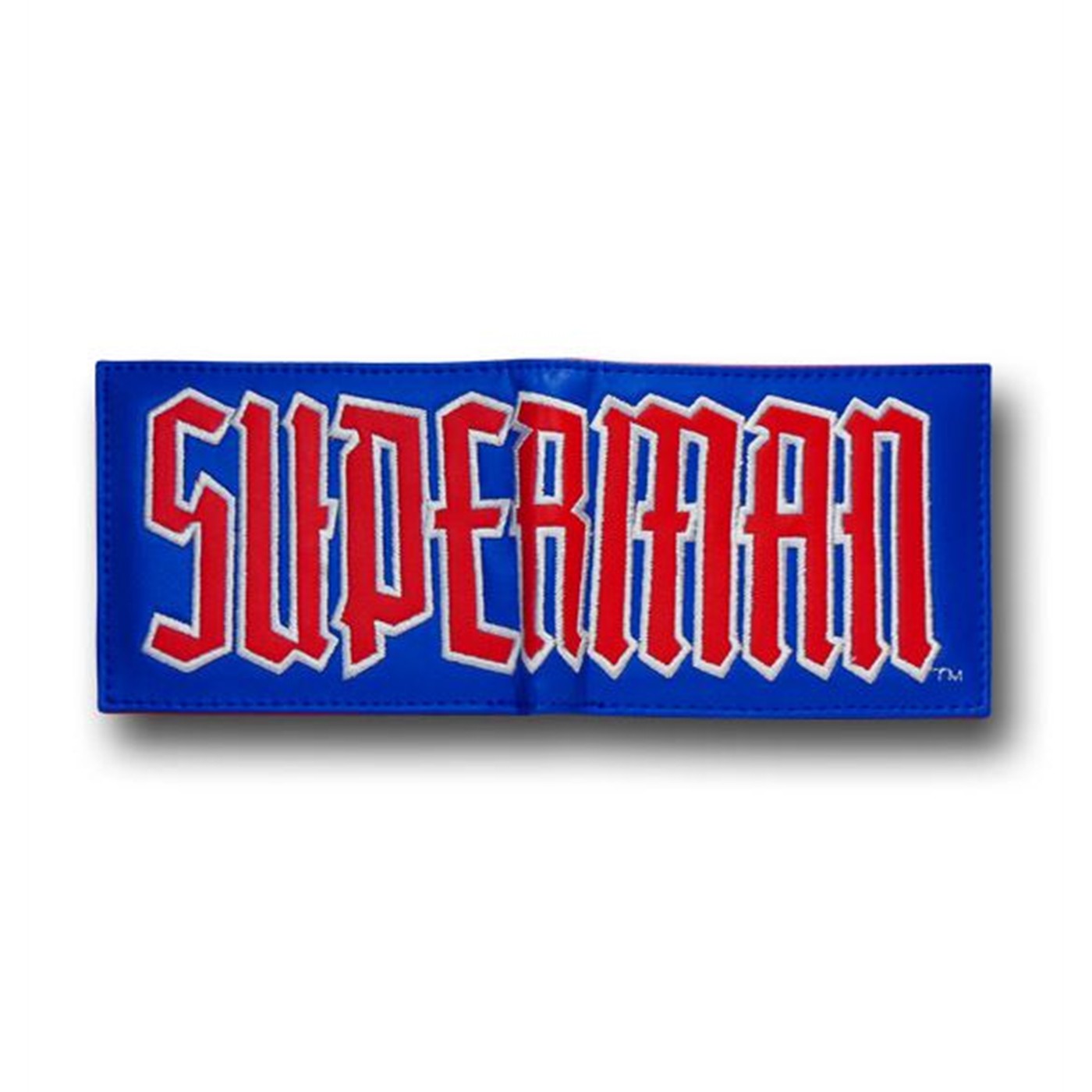 Superman Gothic Red Logo Bi-Fold Wallet