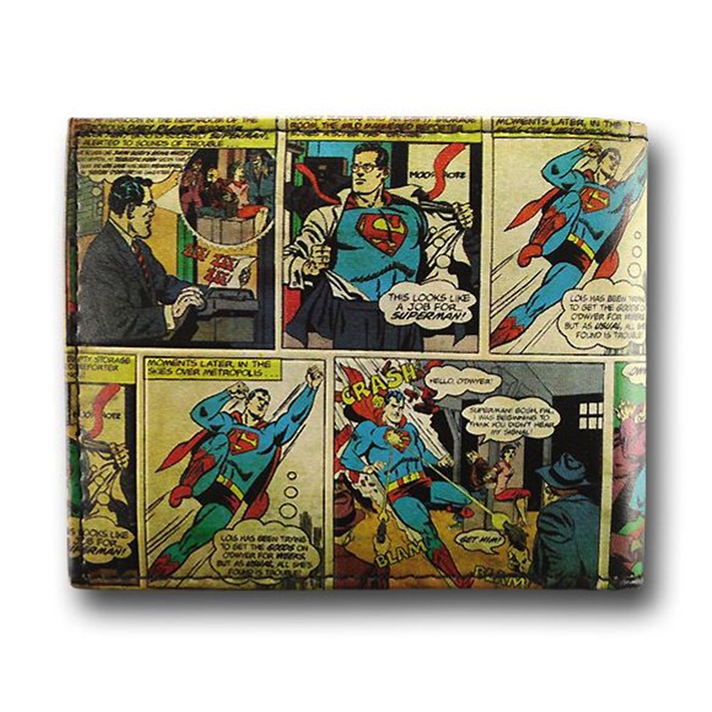 Superman Retro Comic Wallet