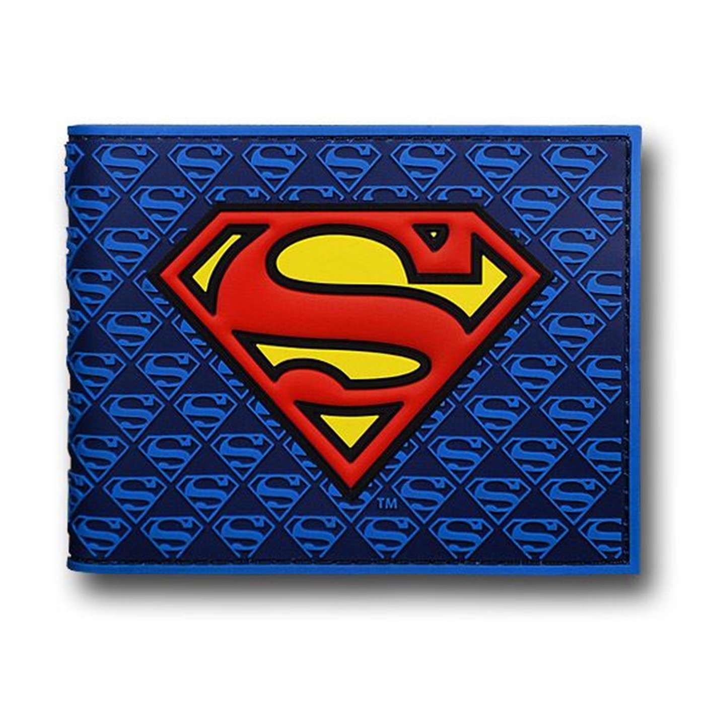 Superman Symbol Rubber Wallet