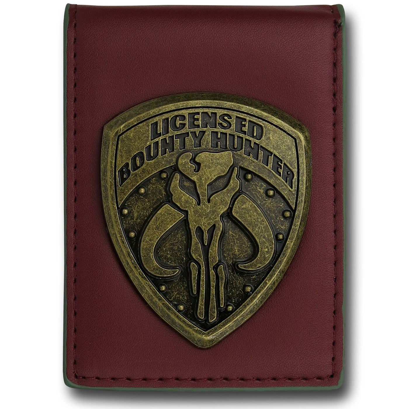 Boba Fett Mandalorian Badge Credit Card Wallet